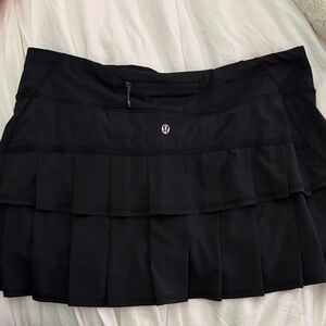 Black Lululemon Skort